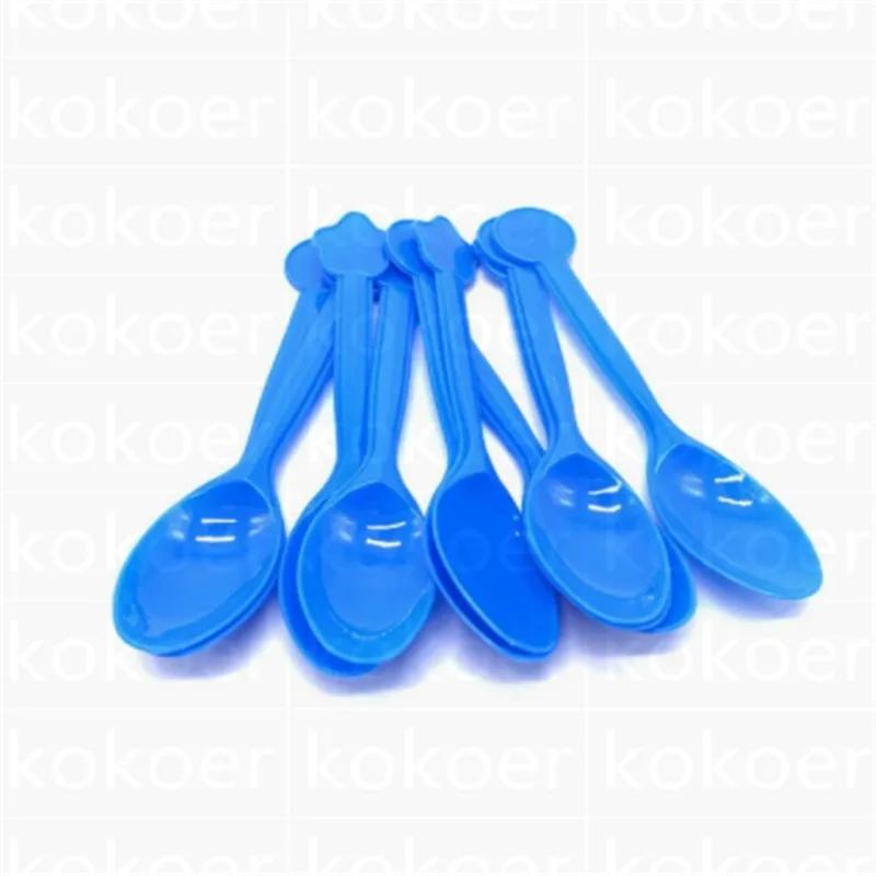 spoon 10pcs Kokoer Blaze and the Monster Machines набор для вечеринки на день рождения, бумажный стаканчик, тарелка, Детские вечерние принадлежности для мальчиков - Цвет: spoon 10pcs