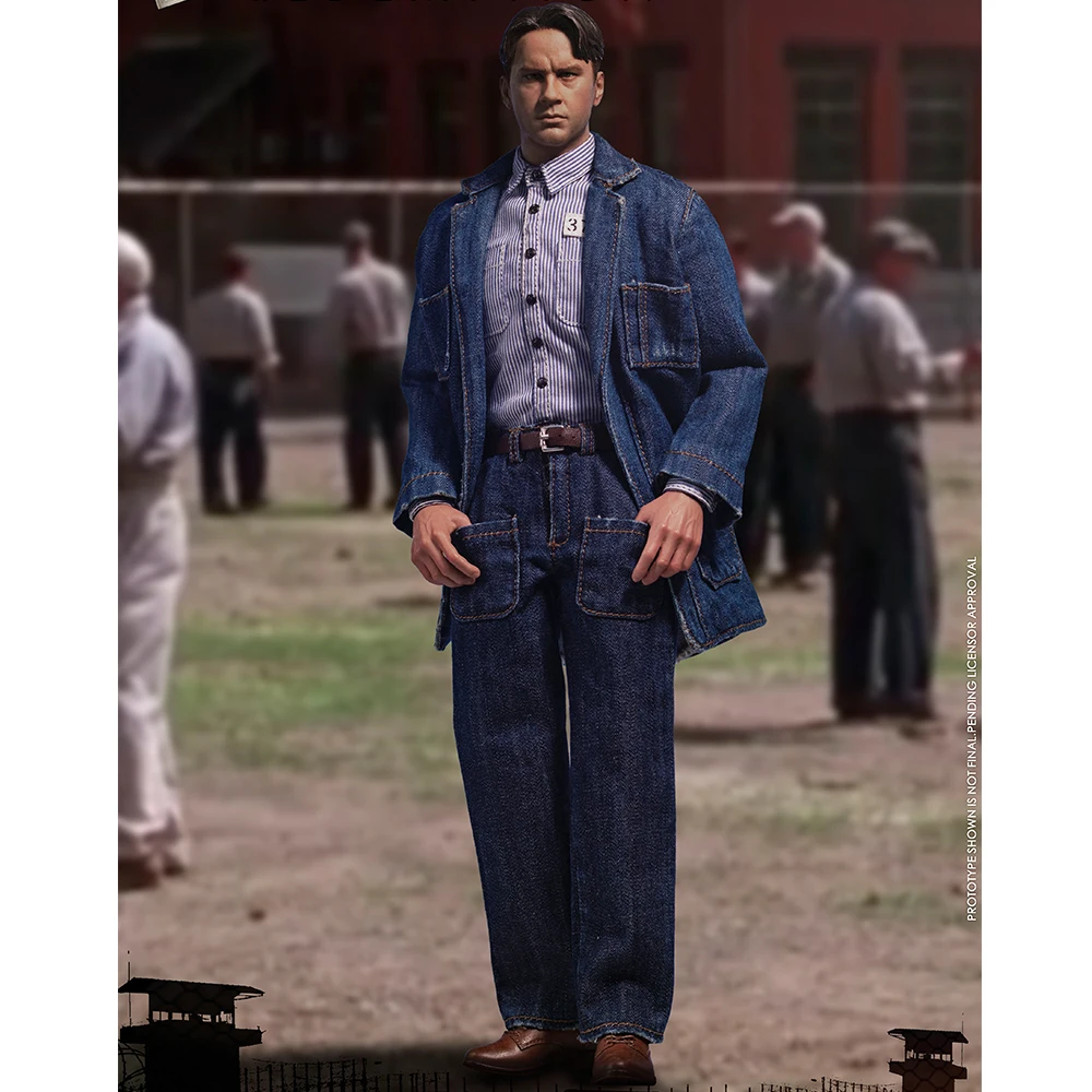 

DAFTOYS 1/6 scale soldier Shawshank Prison Andy clothes accessory set for 12 inch action figure body