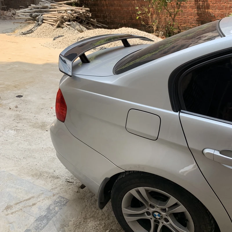 Спойлер для багажника BMW E90 GT style из углеродного волокна/FRP 318i 320i 325i 330i 2005-2011 tail CF |