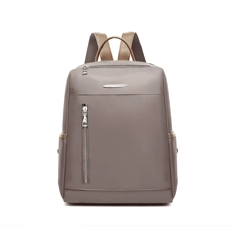 

2021 New Arrivals Women's Backpacks For FemaleOxford Cloth Black Solid Color Desgin High Quality Korean Fashion Daily Style Bag