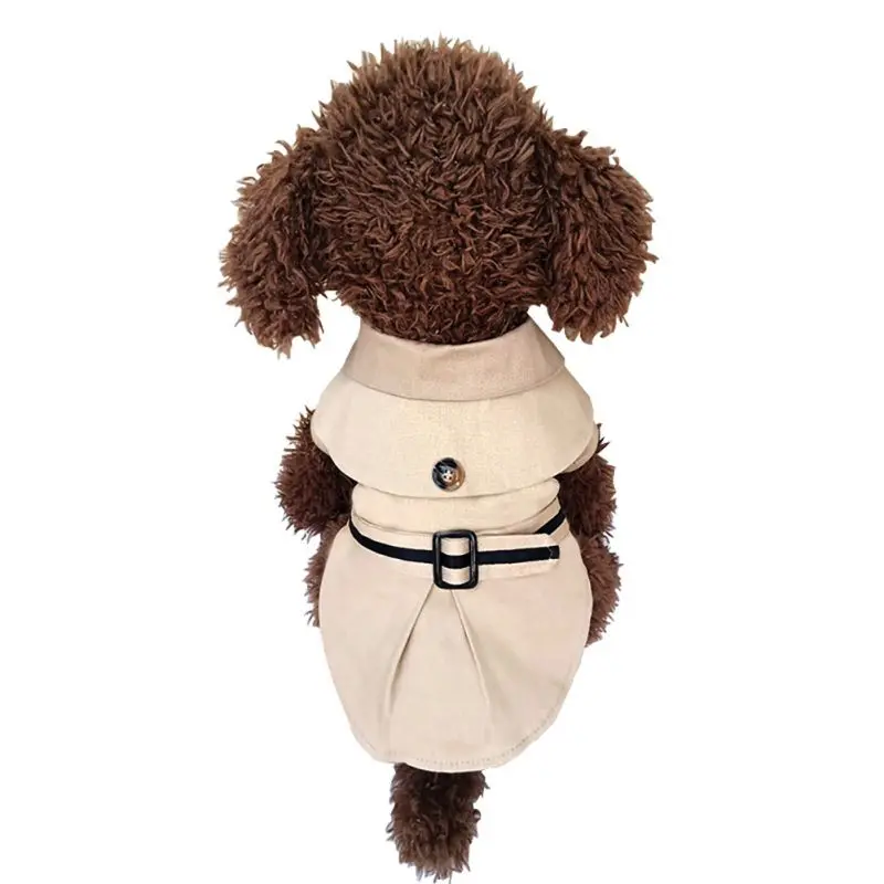 2018 Autumn/Winter Dog Clothes Cute Coat Warm Windbreaker Jacket for Small Medium Clothing Overcoat XS-XL | Дом и сад