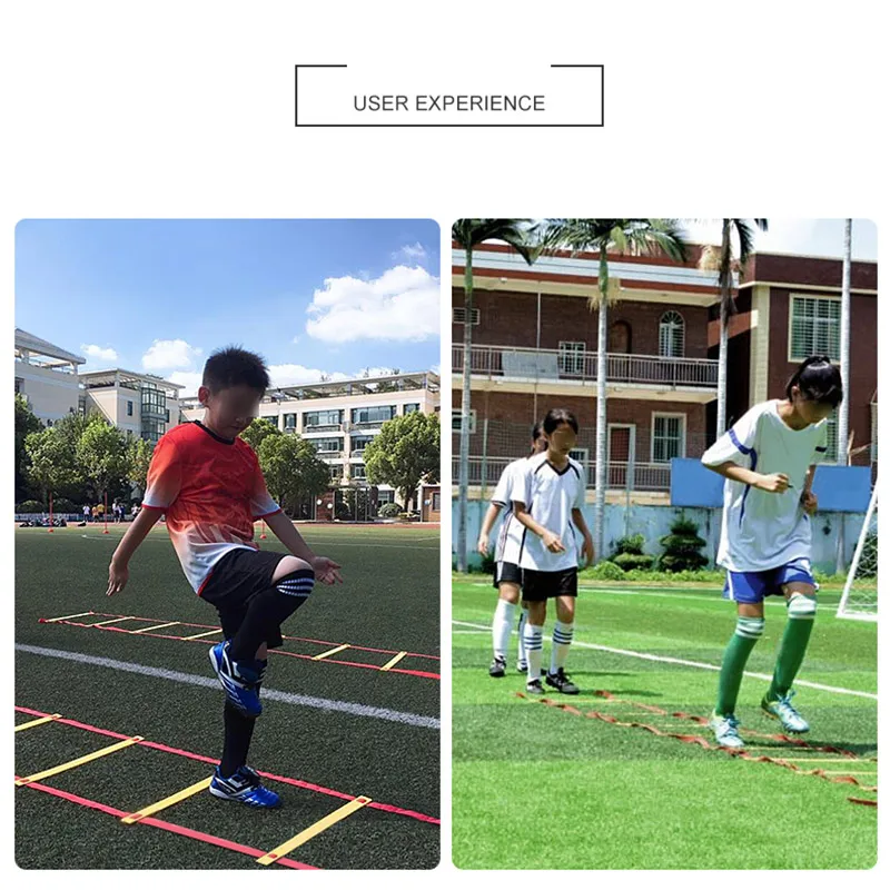 

Rung Nylon Straps Agility Training Ladders Soccer Football Speed Ladder Training Stair Outdoor Fitness Equipment Training Ladder