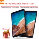 Планшет Xiaomi MI PAD 4 Plus, экран 10,1 дюйма, 4 Гб ОЗУ, 64 Гб ПЗУ, планшет Android LTE, Snapdragon 660, 1920x1200, HD планшет на Android