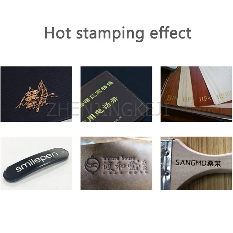 

Pneumatic Bronzing Machine Small Hot Press Machine Leather Business Card Hot Stamping ABS PlasticPVC Membrane Pressure Mark Tool