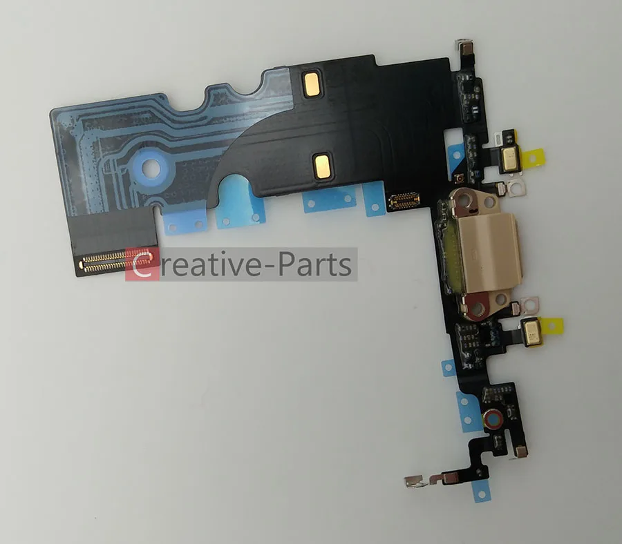 Оригинальное золотистое зарядное устройство порт USB док станция гибкий кабель