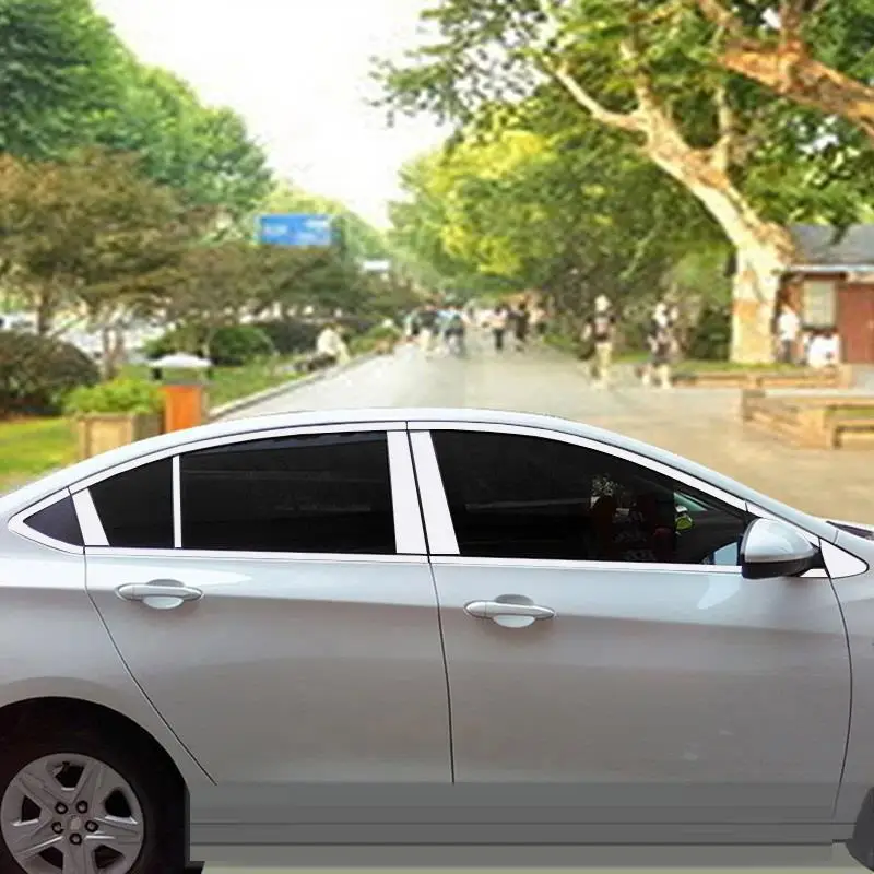 Модифицированные автомобильные хромированные оконные внешние части аксессуары