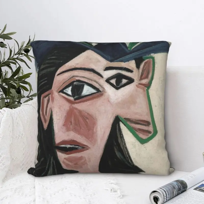 Роскошные парень Hepner Tete De Femme Linocut по Pablo Picasso декоративная наволочка для подушки