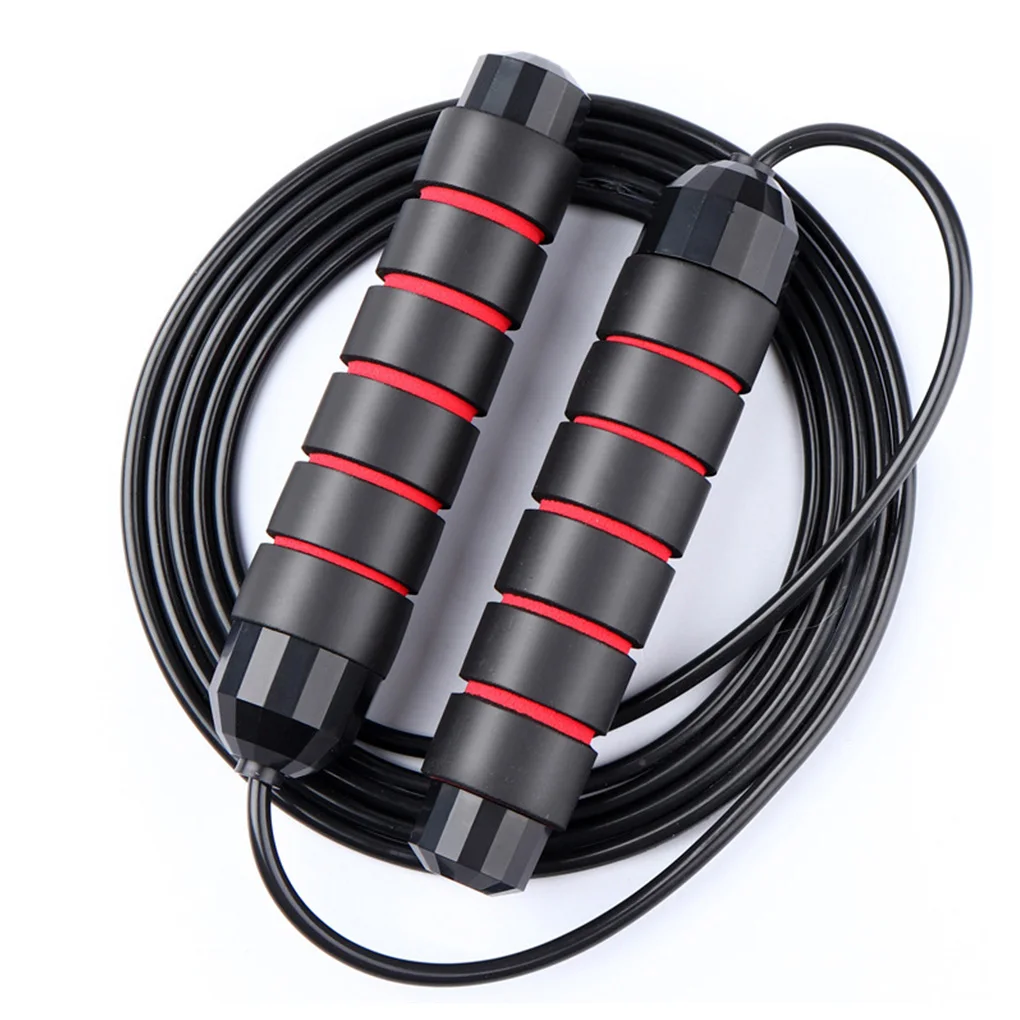 

Bearing Jump Rope Crossfit Tangle-Free Jumping Adjustable Skipping Rope Speed Gym Home Exercise Fitness Workout Training Gear