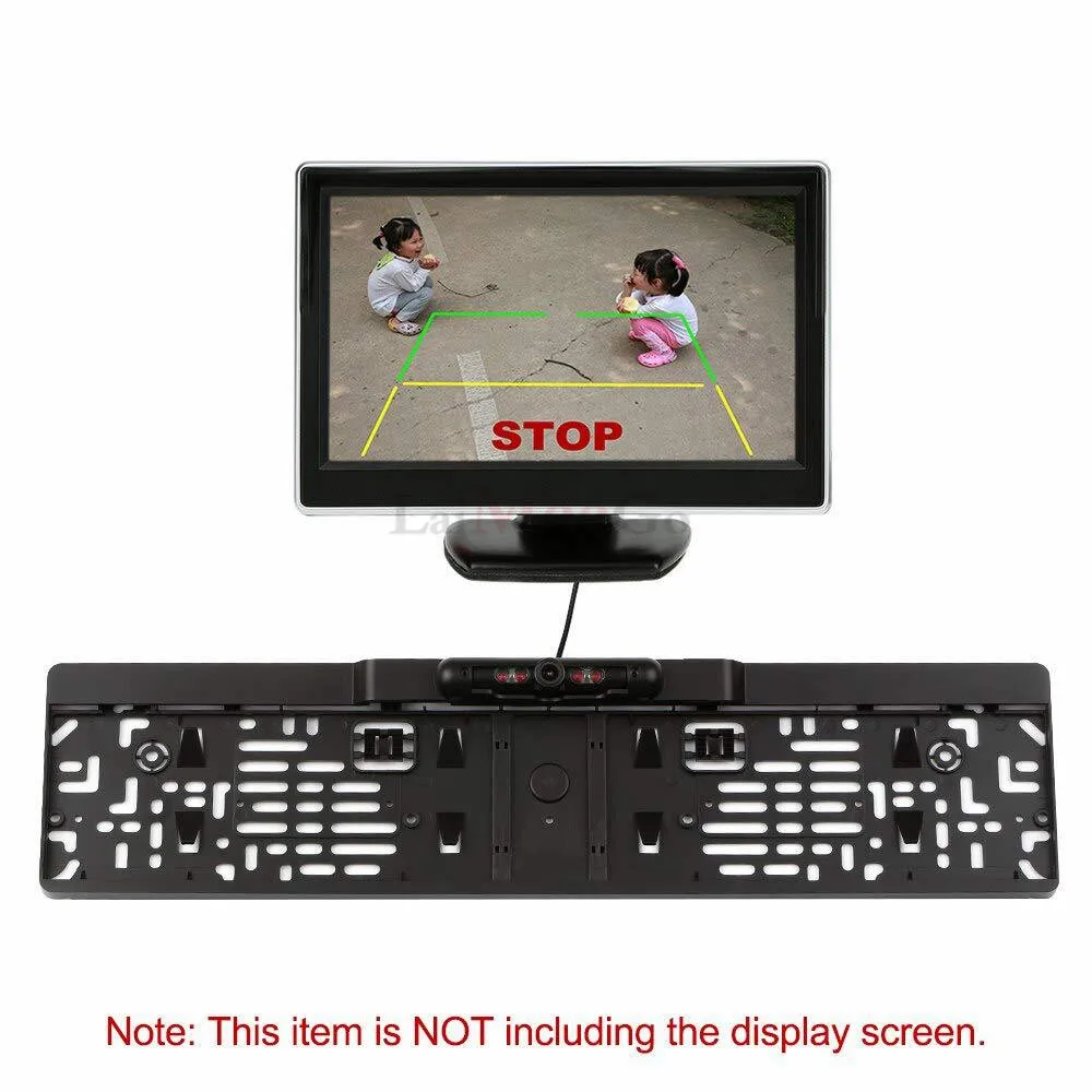 Беспроводная инфракрасная камера заднего вида с ночным видением рамка для