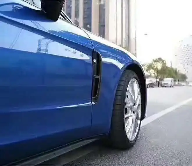 Боковой канал из углеродного волокна для Porsche Panamera- боковые отверстия из углеродного волокна для Porsche 971 обшивка крыла