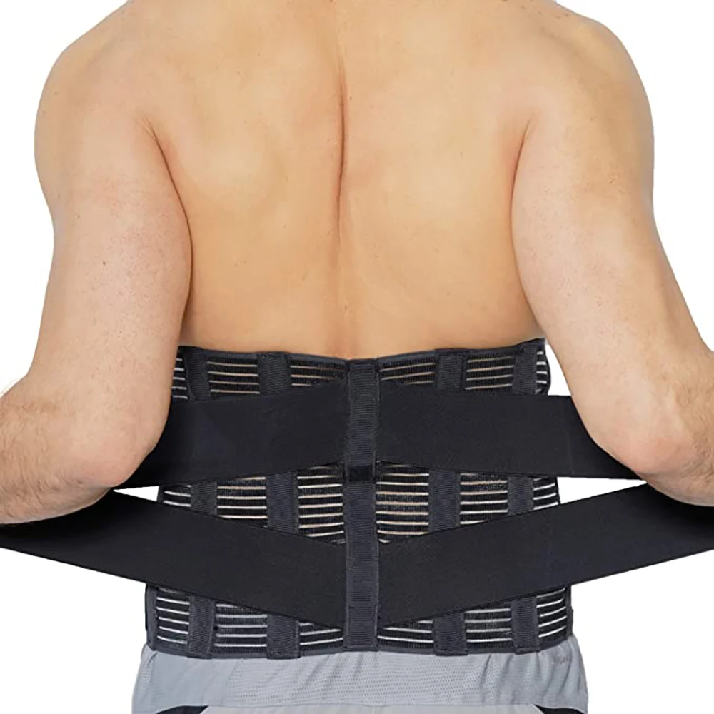 

Elastic Lumbar Waist Support Belt Disc Herniation Orthopedic Medical Strain Pain Relief Corset Back Brace Spine Decompression