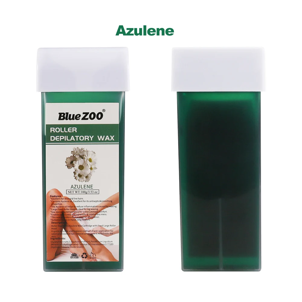 Blue ZOO, 100 г, роликовый эпиляционный воск, эпилятор для рук, ног, подмышек, тела, воск для удаления волос, несколько ароматов, инструменты для удаления волос