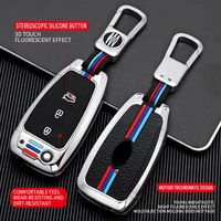 car key case cover for hyundai elantra solaris 2016 2017 2018 3 buttons folding remote keys shell free accessories holder shell