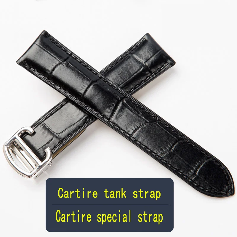 Ремешок Cartire мужской из натуральной кожи аксессуары для цистерны бабочки
