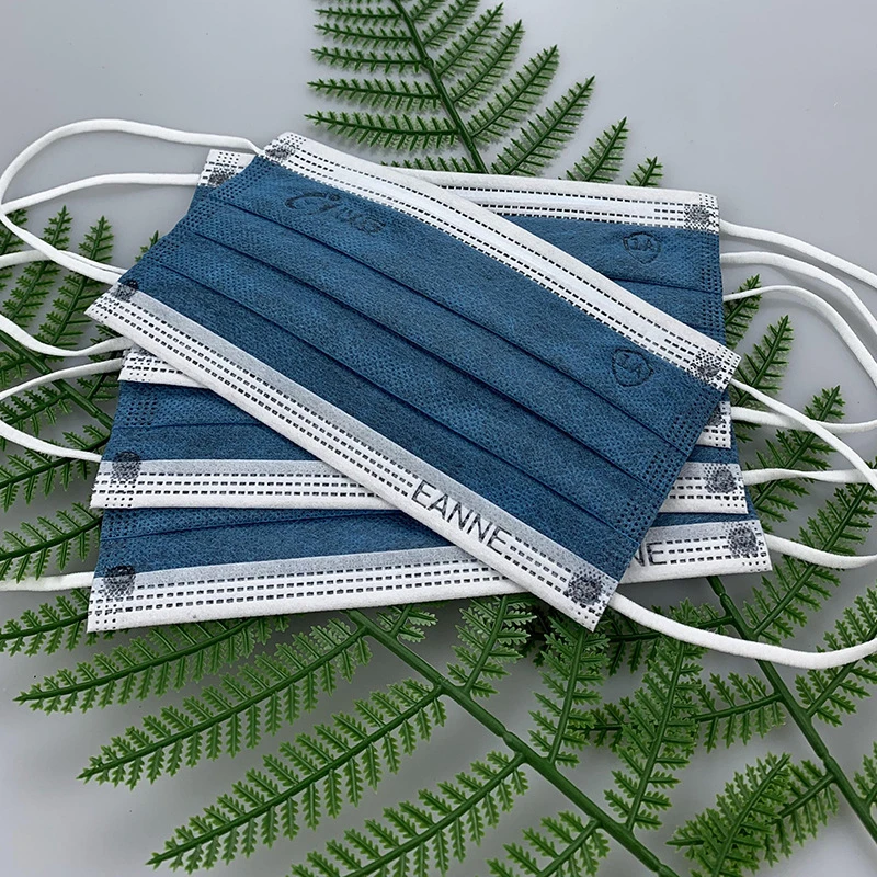 Маска для лица Антибактериальная с активированным бамбуком 10/50/100 шт.