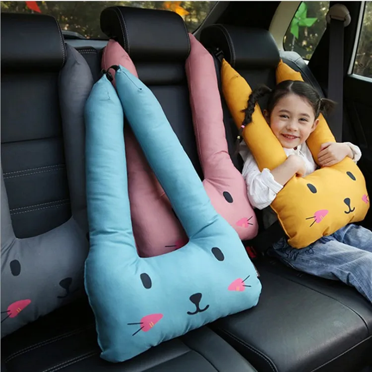 

Cartoon Child Car Seat Belt Shoulder Cover Sleeping Neck Pillow Pillow Cute Car Pillow Pillow