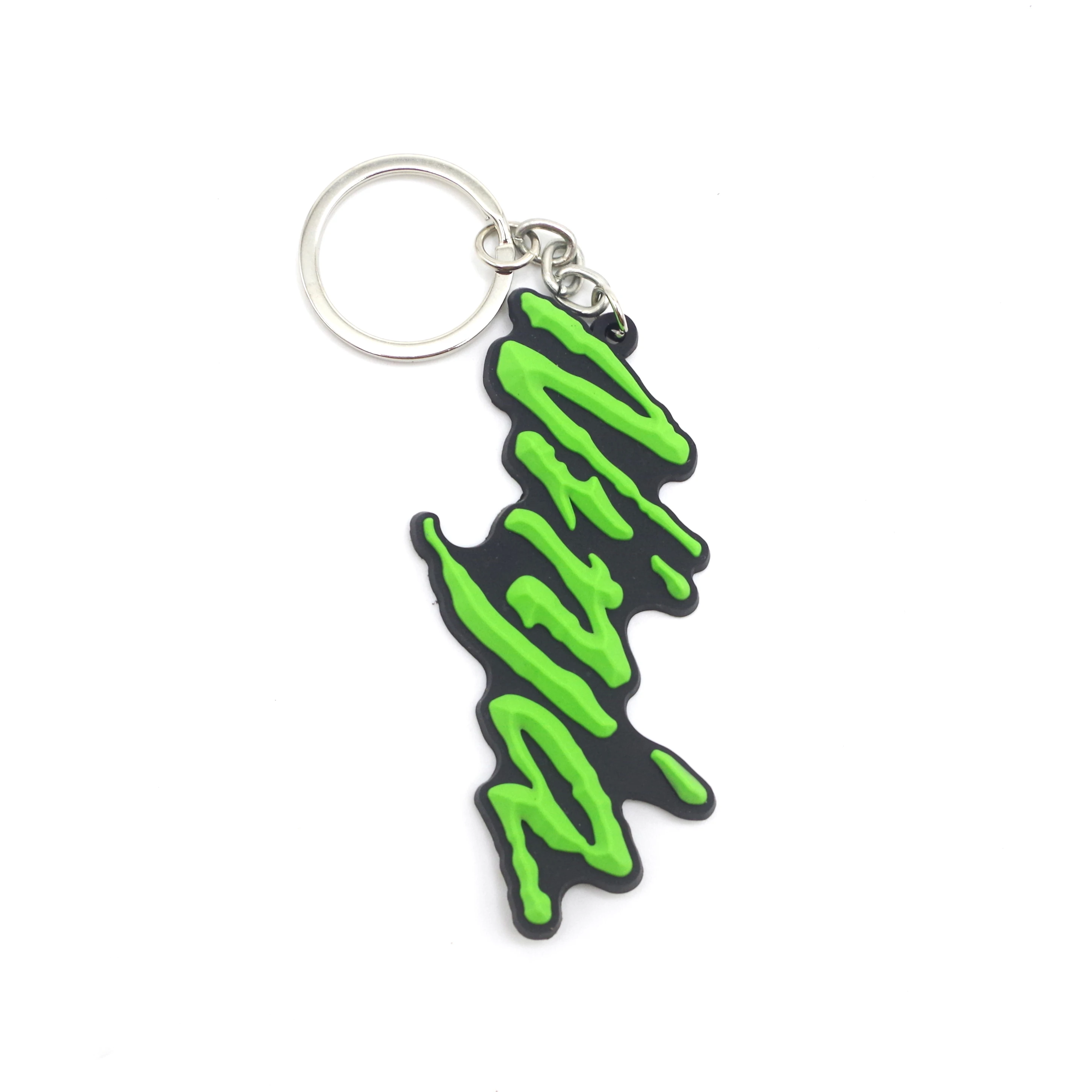 For Kawasaki Ninja 200 300 400 ZX6R ZX9R ZX10R ZX12R 650r ZRX ZZR Motorcycle Key Chain 3D Rubber Keyring key ring llavero moto | Автомобили