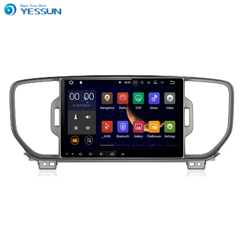 YESSUN для KIA SPORTAGE 2016 Android автомобильный GPS навигатор плеер мультимедийный Аудио