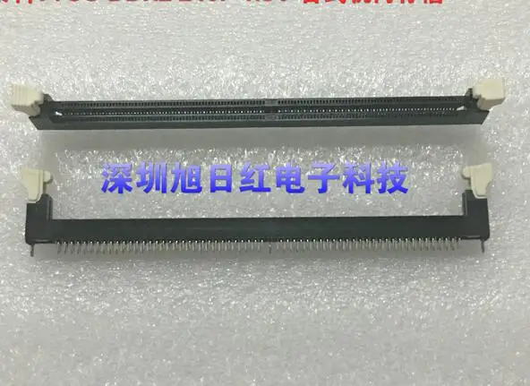 5 шт./лот Настольный слот для памяти DDR2 240P 1,8 V слот для разъема памяти черный