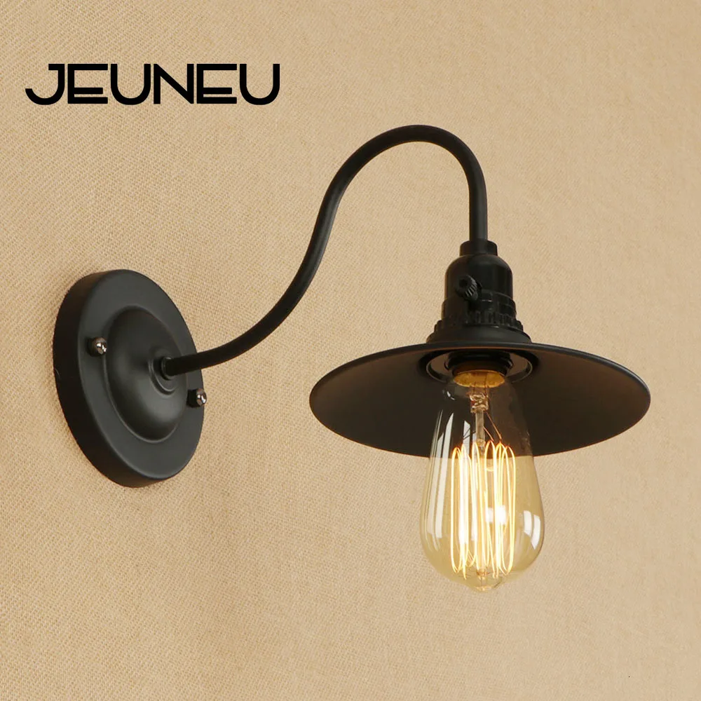 Настенный светильник в стиле ретро светодиодный простой железный 3 цветах для