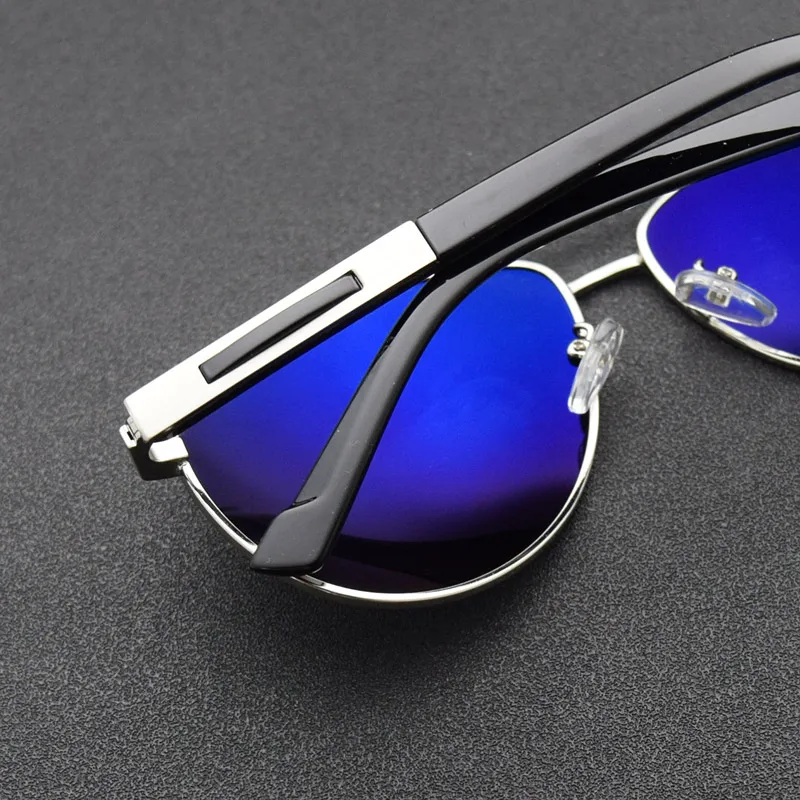 Мужские Солнцезащитные очки-авиаторы брендовые дизайнерские классические