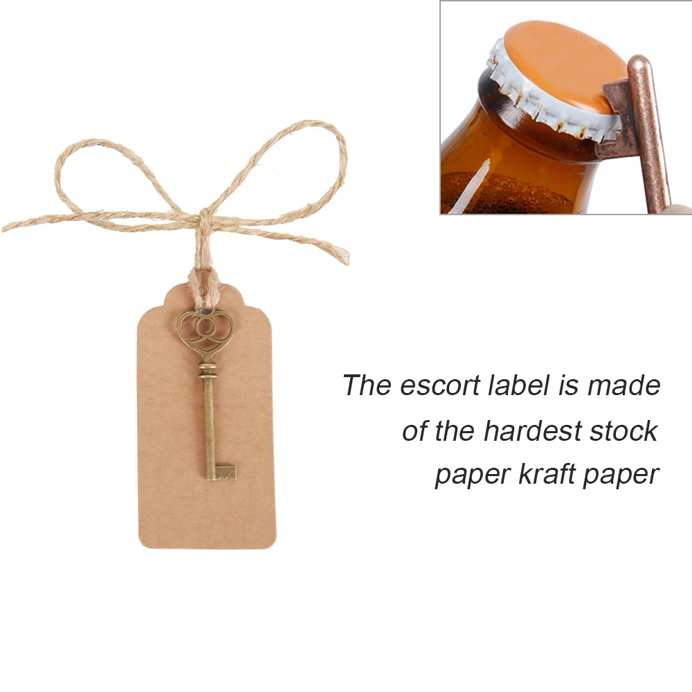 Смешанные Свадебные сувениры 40 шт. раньше открывалка + бирки винтажные свадебные