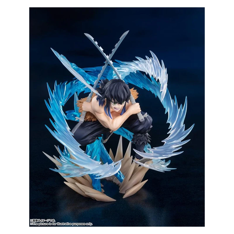 

Оригинальная мультяшная экшн-игрушка Bandai Banpresto 6 шт. WCF рассекающий демонов: Kimetsu No Yaiba Q Breath of the beast, mouth Hiira Inosuke