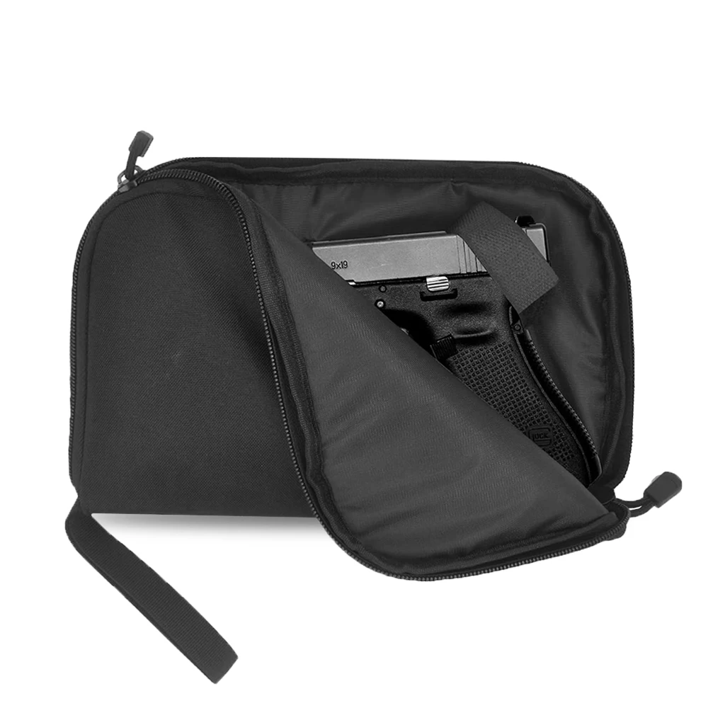 

Тактическая Сумка для пистолета, военная сумка для переноски пистолета, портативная кобура для пистолета, защитный чехол с мешочком для магазина, уличные Охотничьи аксессуары