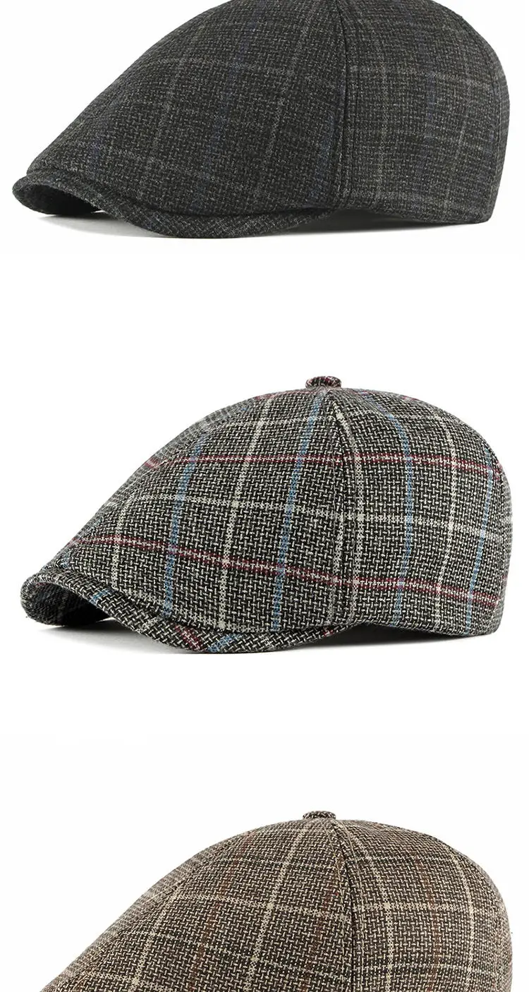 UK мужская плоская кепка берет елочка Newsboy Bakerboy шляпа Gatsby Peaky Blinders Boina Hombre