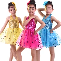 girls ballet new sequins childrens stage performance clothing kindergarten dance wear pupils dancing skirt