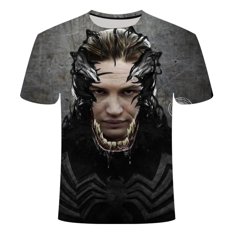 New Men/women T Shirts Venom Compression Shirt 3D Printed Summer Short Sleeve avenger sweatshirt gym hiphop large size 6XL