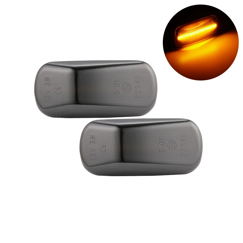 New Design 2x LED Side Marker Light Indicator Turn Signal 96-00 For HONDA Fender Civic Dynamic Lights Car 2020 | Автомобили и