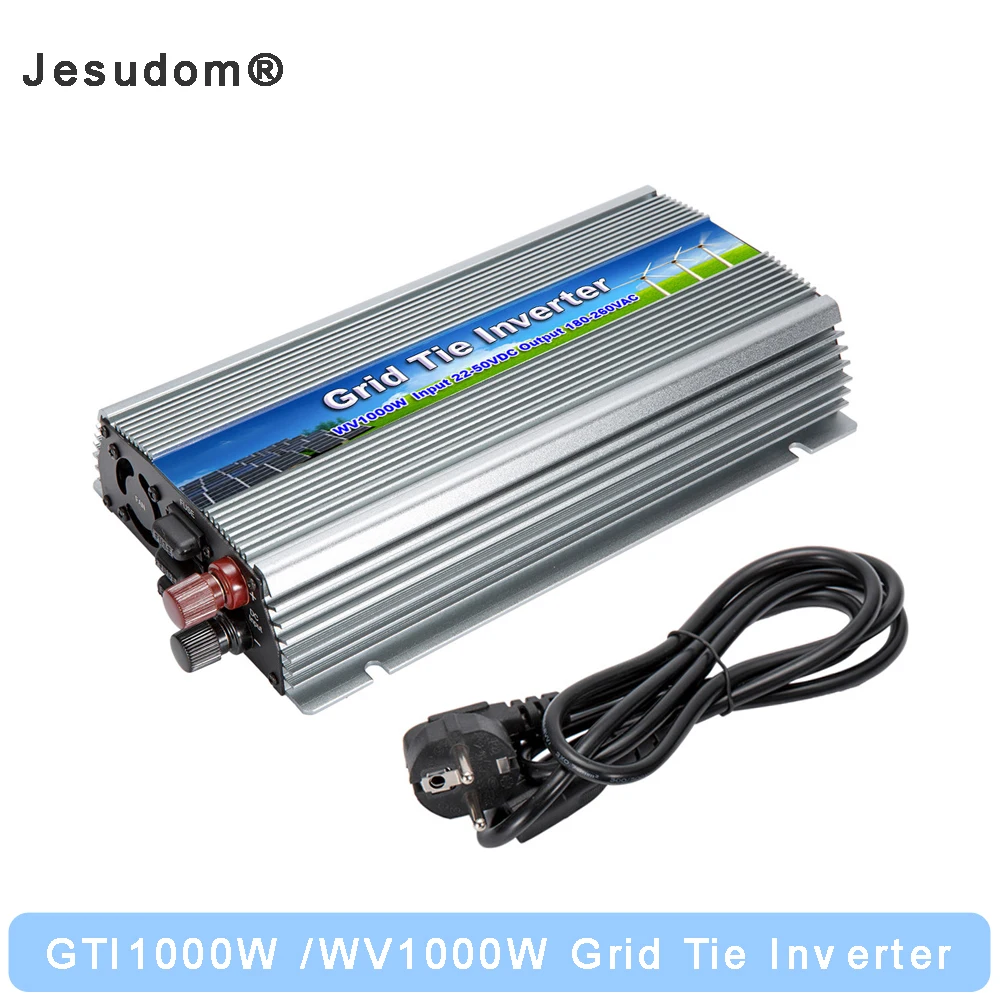MPPT 1000 Вт Φ для солнечной панели 18V36V с чистой синусоидальной волной DC до AC110/220V 50/60HZ