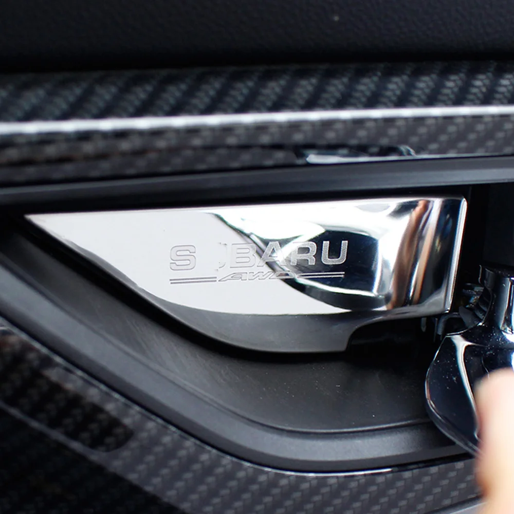 Накладки на ручки салона автомобиля накладки чаши для Subaru Forester 2019 Xv 2018 аксессуары