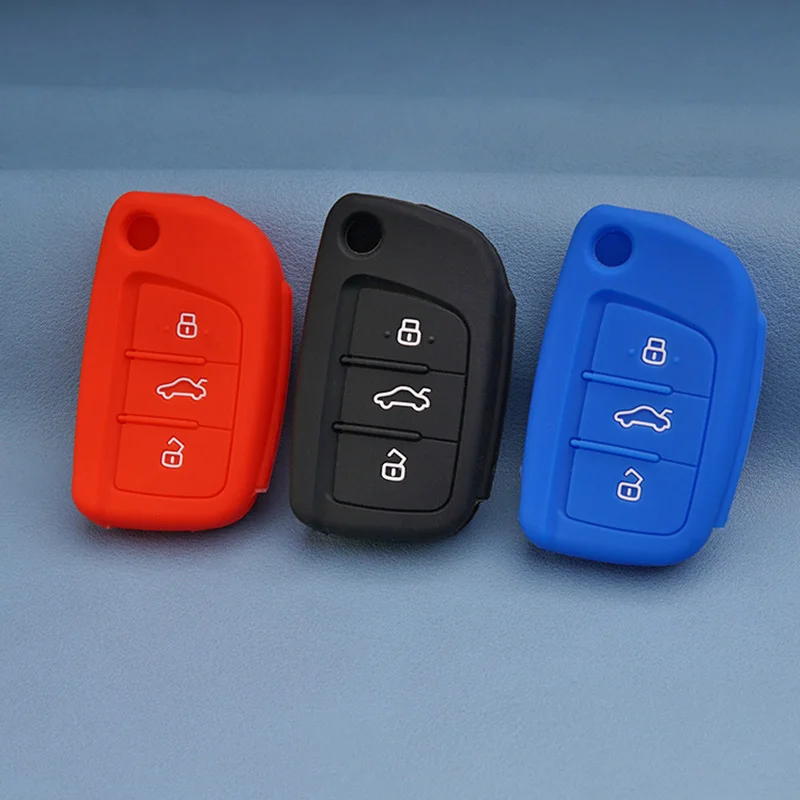 Силиконовые автомобильные аксессуары брелок держатель крышки для JAC уточнить S2 S3
