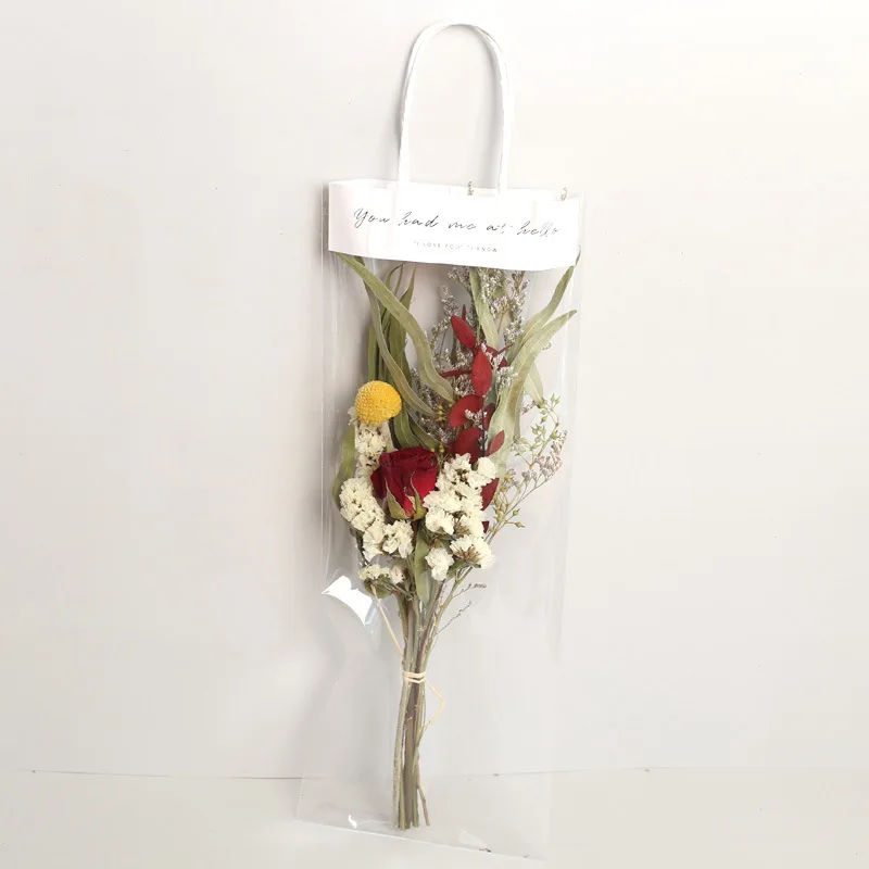 

Eucalyptus Forget-Me-Not Rose Daisy Dried Bouquet Ins Valentine's Day Gifts For Besties Wedding Gift Decoration Fleurs Sechees