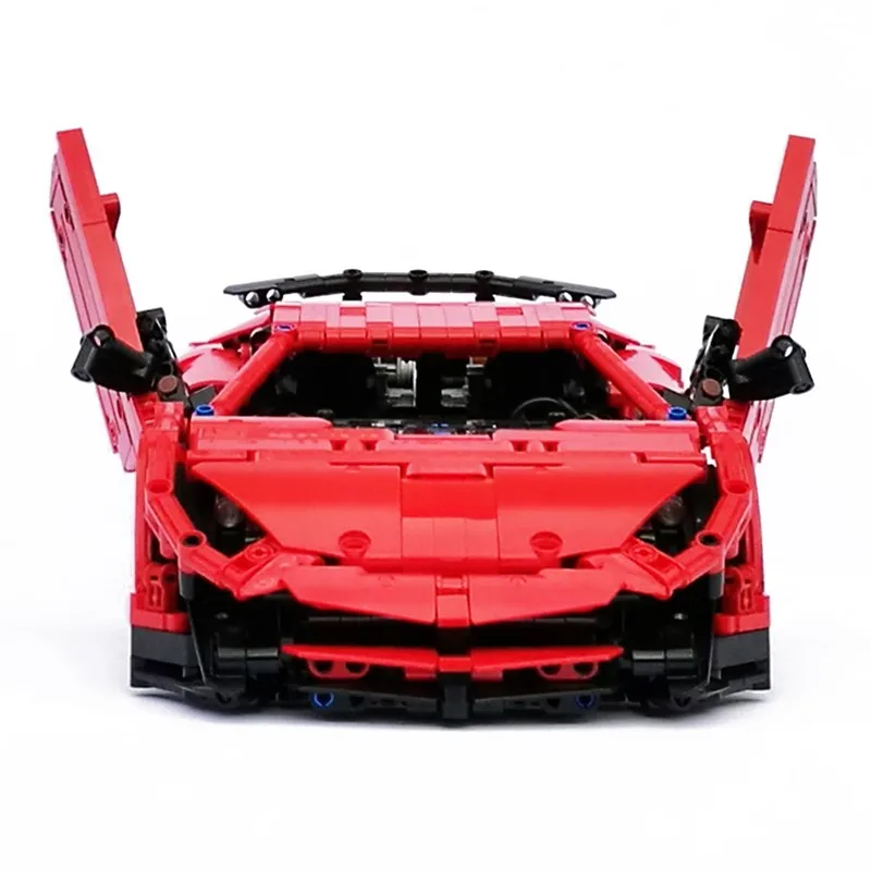 

NEW RC Motor Power Function MOC-34645 Super Car Aventador Fit LeGINGlys Building Kit Block Bricks Diy Toy Gift