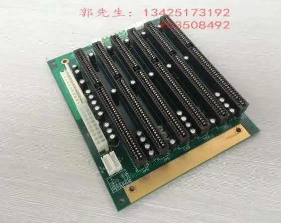 

100% high quality test Industrial backplane PCA-6106-B REV.B2 6 ISA slot backplane supports AT ATX