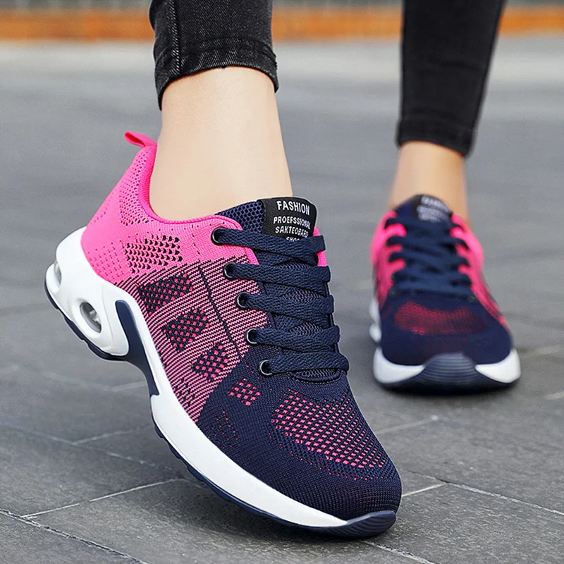 SALUDAS Women Running Shoes Breathable Sport Shoes Outdoor Light Weight Casual Shoe Casual Walking Sneakers Tenis Feminino Shoes