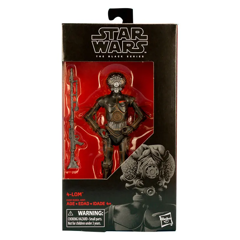 Hasbro Звездные войны: охотник за головами 4-LOM 6-дюймовый войны черная серия Кукла