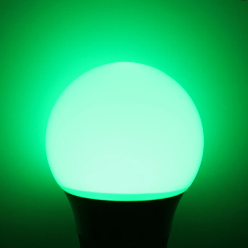 7 Вт Точечный светильник 16 Цвет изменение лампы в форме свечи E27 светодиодный AC85