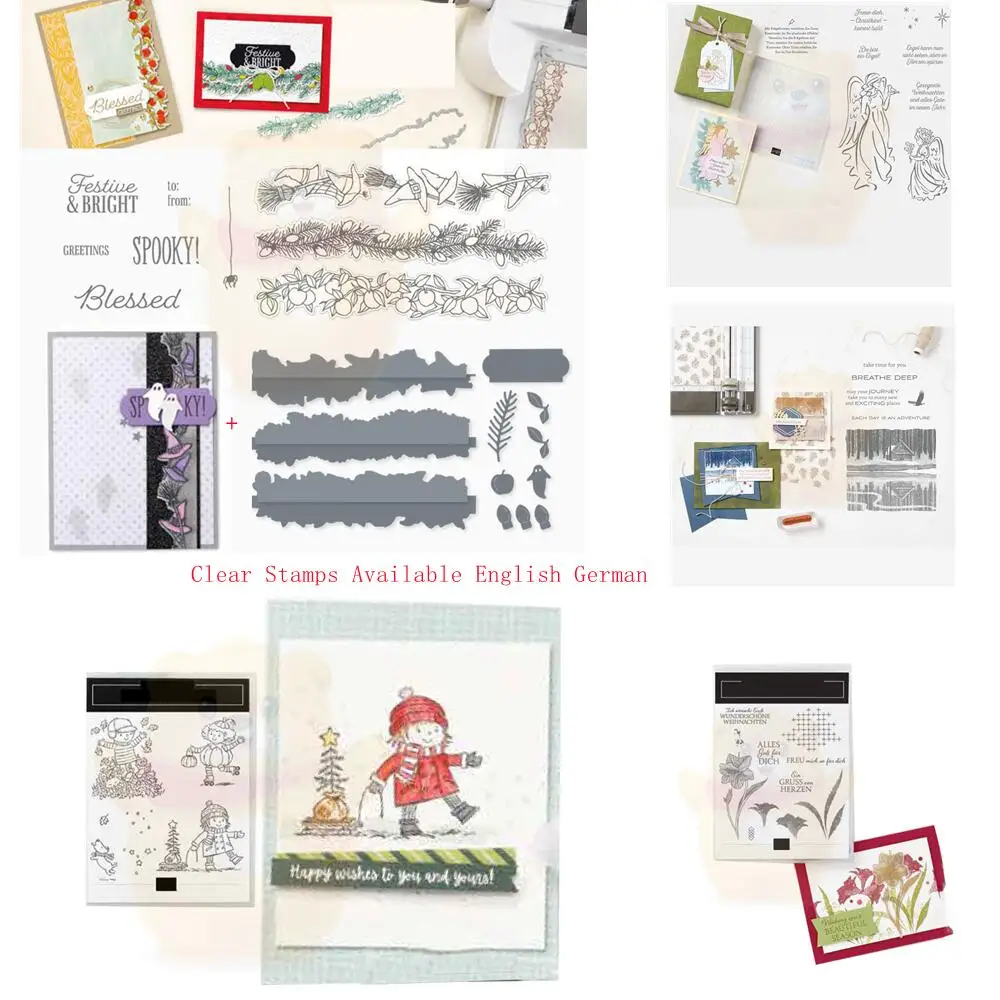 

Celebrate Animal Wreath Cutting Dies Stamps Scrapbook Diary Decoration Embossing Cut Dies Template DIY Greeting Card Make Album