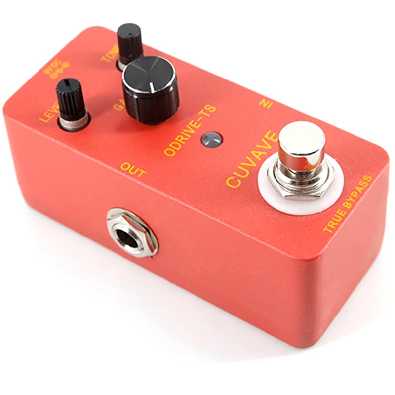 ODRIVE TS аналоговый педаль для гитарного эффекта овердрайв корпус из цинкового