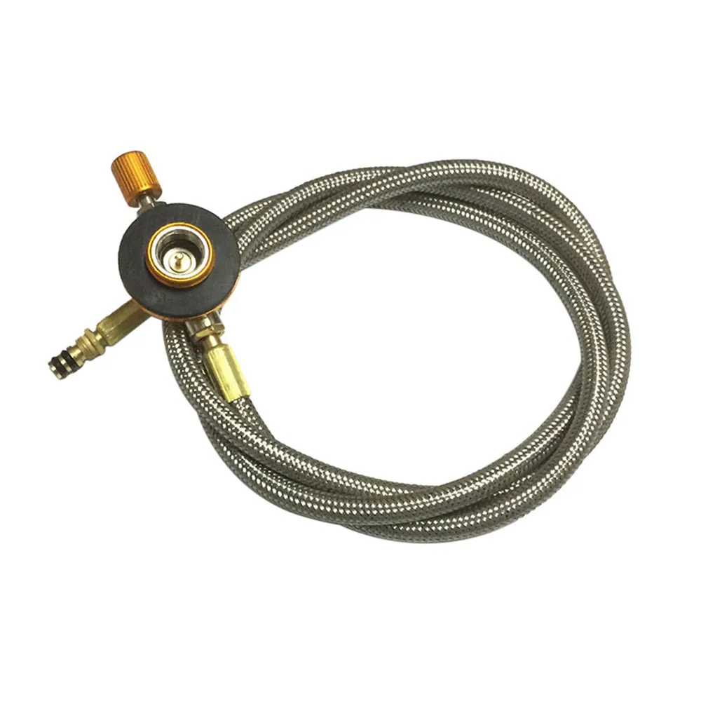 1 шт. Кемпинг клапан газовой плиты адаптер Открытый Сплит Тип горелки Расширенная