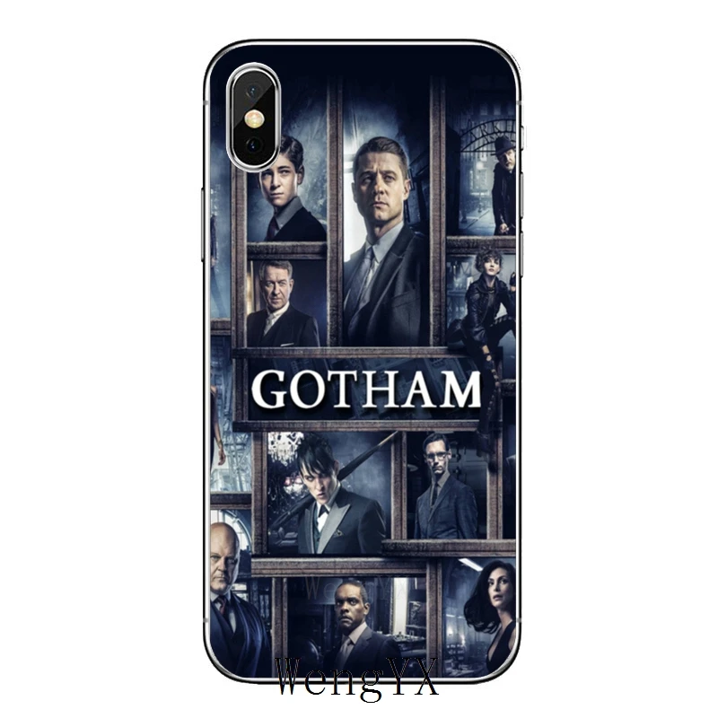 Американская ТВ-маска из силикона Gotham для Xiaomi Redmi 7 7A Note 8 Pro K20 Mi A3 9T CC9 CC9e 9 Lite SE On.