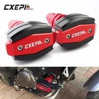 for yamaha mt07 mt 07 2015 2016 2017 2018 2021 1pair cnc frame slider protector guard engine protection sliders with mt 07 logo