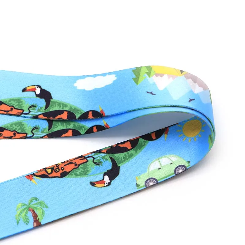 Survival Outdoors Toucan ремень подвесной шейный брелок с лентой ID Card Pass телефон Lanyards