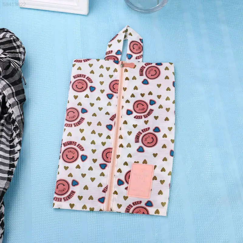

Waterproof Non-woven Shoe Clothes Storage Bag Drawstring Travel Wash Pouch Great