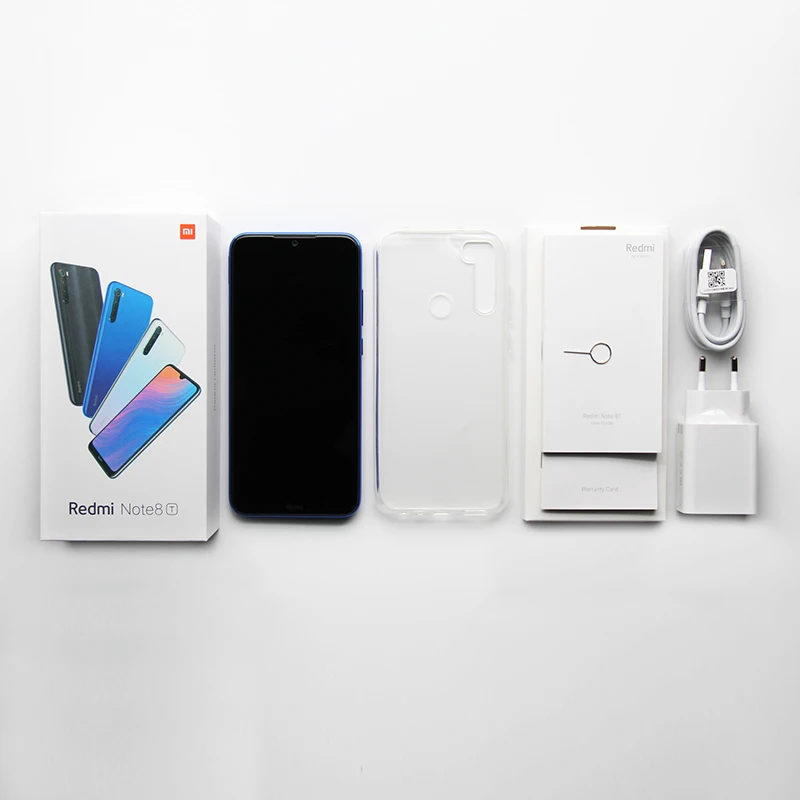 Глобальная версия Xiaomi Redmi Note 8T 3 ГБ ОЗУ 32 Гб ПЗУ NFC мобильный телефон 48MP