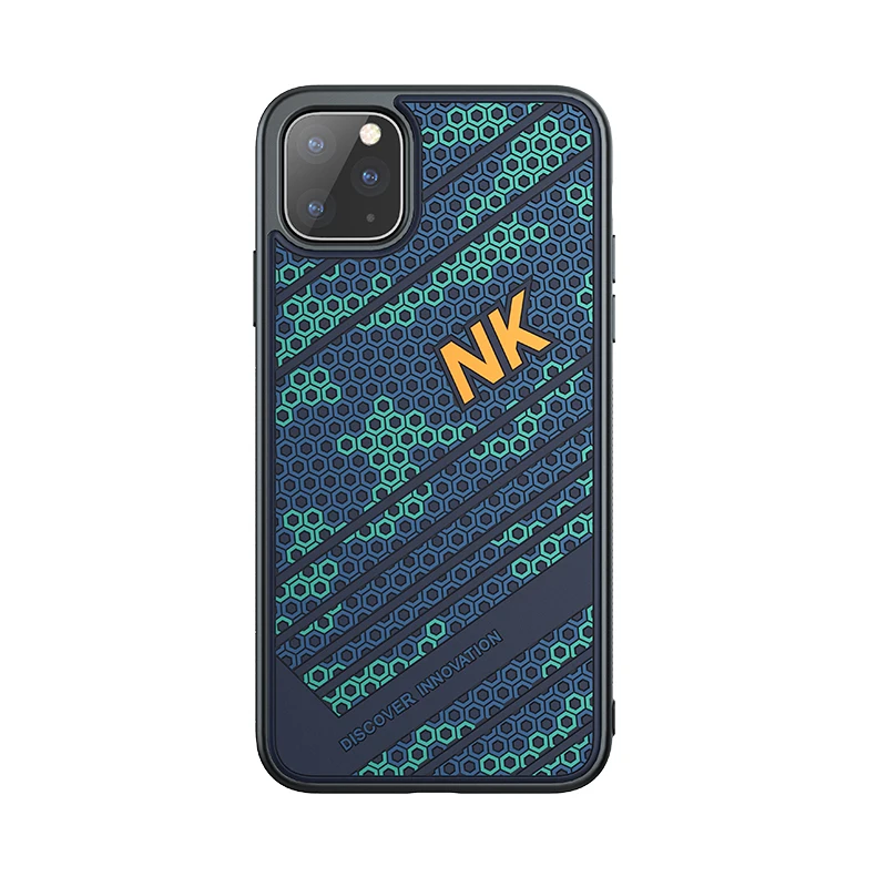 Для iPhone 11 11 Pro Max чехол для камеры Nillkin Роскошная текстура Спортивная Силиконовая задняя крышка Camshield для iPhone 11 Pro Max чехол для телефона - Цвет: Striker